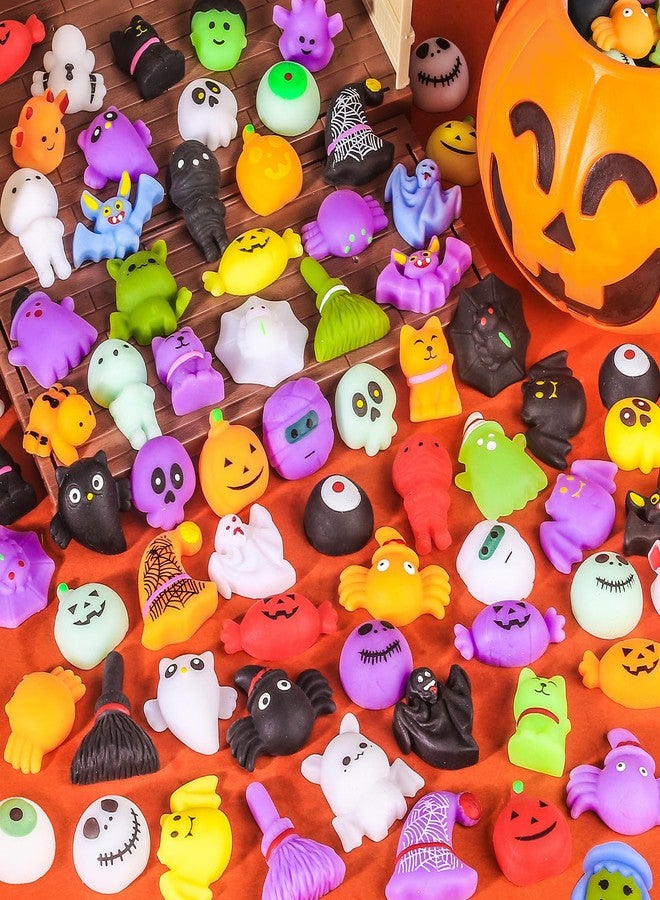 PaLeyFer 68Pcs Halloween Squishy Toys for Kids, Halloween Party Favors, Trick or Treat Goodie Bag Fillers, Kawaii Squishy Halloween Toys Gifts for Boys Girls Classroom Rewards - Image 3